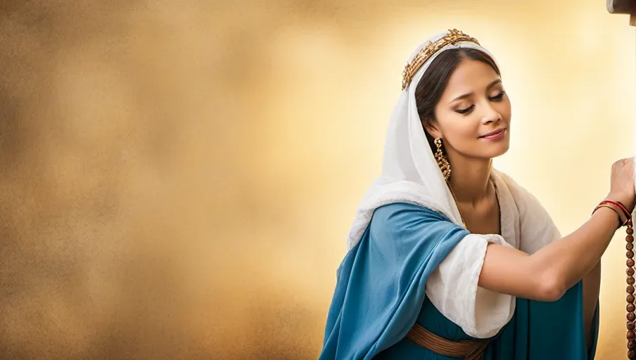 rezar o Rosário, Holy Mary